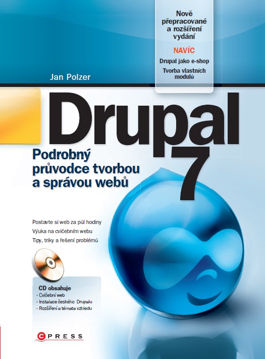 Kniha Drupal 7: Podrobný průvodce tvorbou a správou webů